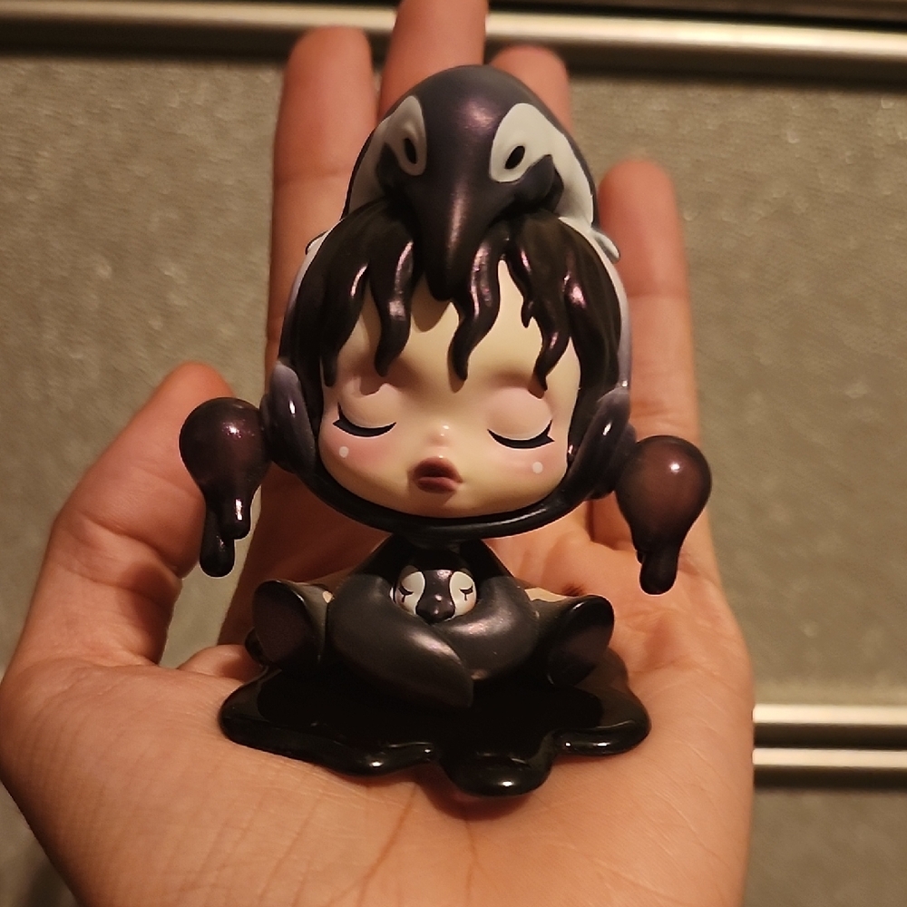 Skullpanda penguin Figurine